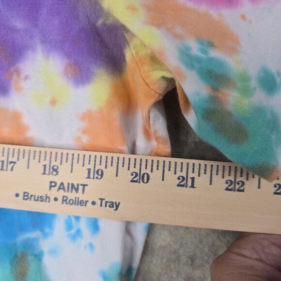 Fila Tie-Dye T-Shirt Colorful Short Sleeve Crewneck Size M - Picture 4 of 5